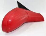 Vauxhall Opel Corsa B Mk1 (1993-2000) Right Side Manual Wing Mirror Solid Red - Image 5