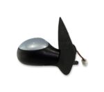 Peugeot 206/ SW 02-04 Right Side Electric Door Mirror 96432622XT Met Silver-Blue
