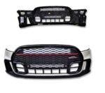 Mini F56 LCi2 John Cooper Works JCW Long Pack (21-23) Front Bumper Pepper White