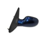 Renault Megane MK1 (99-03) Convertible Left Side Electric Door Mirror Met Blue