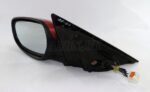 Mazda RX8 RX-8 (03 - 12) Left Side Electric Heated Door Mirror Met Velocity Red - Image 2