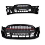 Mini F56 LCi2 John Cooper Works JCW Long Pack 21-23 Front Bumper Midnight Black2