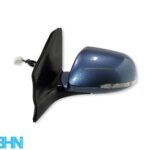 Honda Civic MK7 03-06 5-Door Left Side Electric Door Mirror Grey-Blue+ Indicator