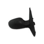 Renault Clio-II MK2 2001-2006 Right Side Electric Heated Wing Mirror Matte Black