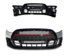 Mini Mini JCW F56 F57 LCi2 Complete Front Bumper Midnight Nanuq White 4 PDC*