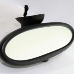 Mini R56 R55 R60 R61 (2006-2014) Manual Rear View Mirror Radio 9134358 + Covers