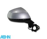 Audi Q7 4M (2015-19) Right Side RHD Door Wing Mirror Power Fold Met Silver