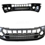 Mini Clubman Mini One F54 LCi2 2014-19 Front Bumper PDC Fog Light Melting Silver