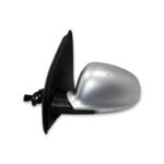 VW Passat B6 3C2 3C5 05-11 Left Side Electric Heated Door Mirror Metallic Silver