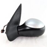 Peugeot 206 (2004-2009) Left Side Electric Heated Door Mirror Silver 96480965XT