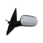 Vauxhall Opel Corsa C /00-06 Left Side Manual Adjust Door Mirror White/ No Glass