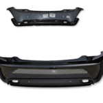 Genuine Mini Cooper F56 Complete Rear Bumper in Midnight Black 4 Parking Sensor*