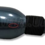 Ford KA Hatchback /1996-2009 Right Side Manual Door Mirror Neptune Green K18BC