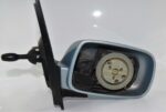 Toyota Yaris MK1 Vitz (1999-2005) Right Side Manual Door Mirror Silver/ No Glass - Image 12