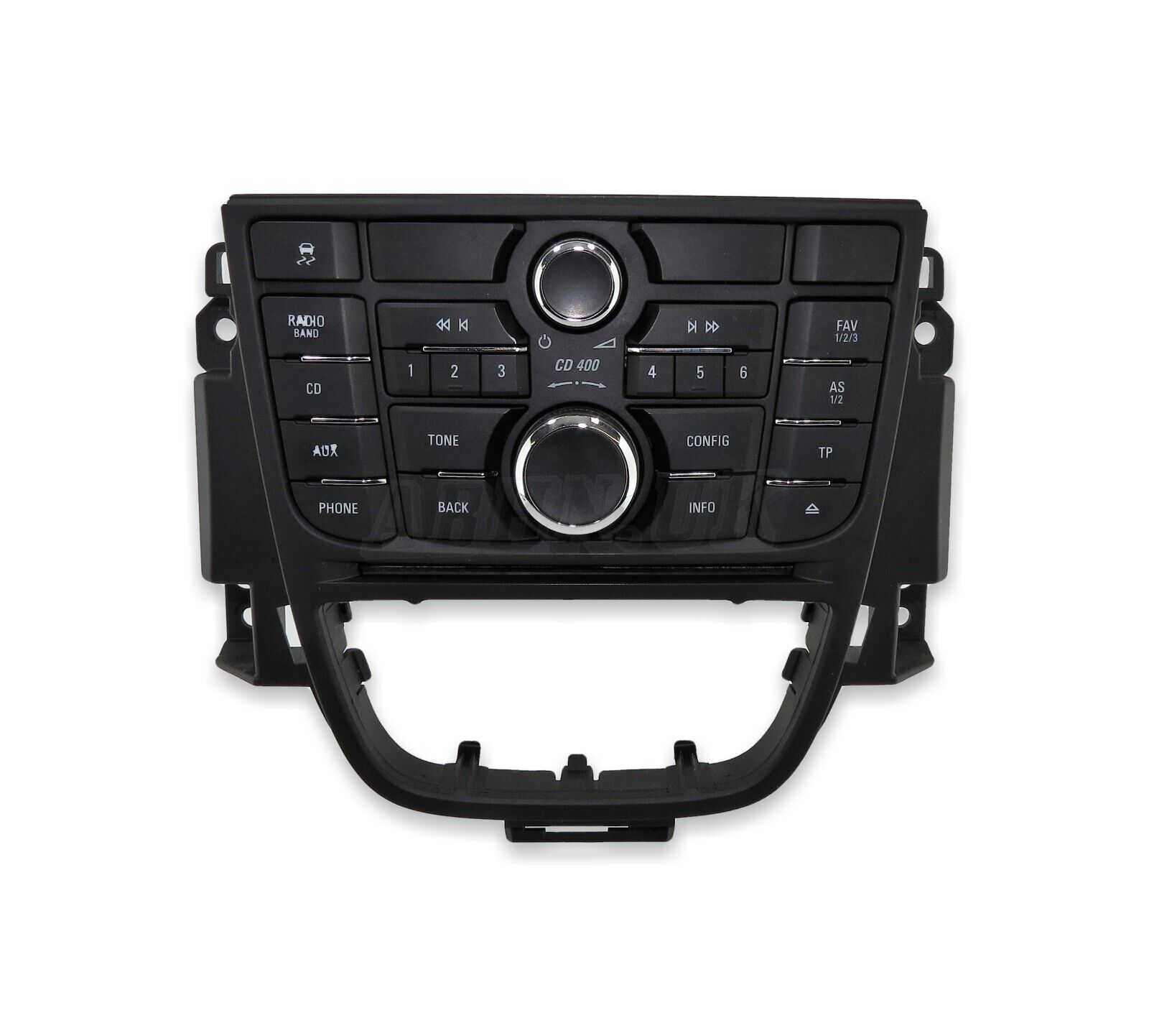 13360091 Vauxhall Astra J Genuine Audio Media Multifunctional Switch Button Main Image 13360091 Vauxhall Astra J Genuine Audio Media Multifunctional Switch Button - Image 1