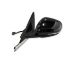 Jaguar XF X250 (12 - 15) Left Side Electric Heated Wing Mirror 6-Wires Met Black
