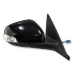 Volvo V50 MK2 (07 - 12) Right Side Electric Heated Door Mirror Met Black 6-Wires