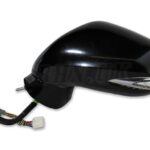 Lexus LS F4 Facelift (09-12) Left Side Power Folding Door Mirror 10 Wires Black