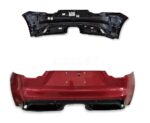Jaguar F-Type X152 2019-22 Rear Bare Bumper with RR Valance Gloss Firenze Red