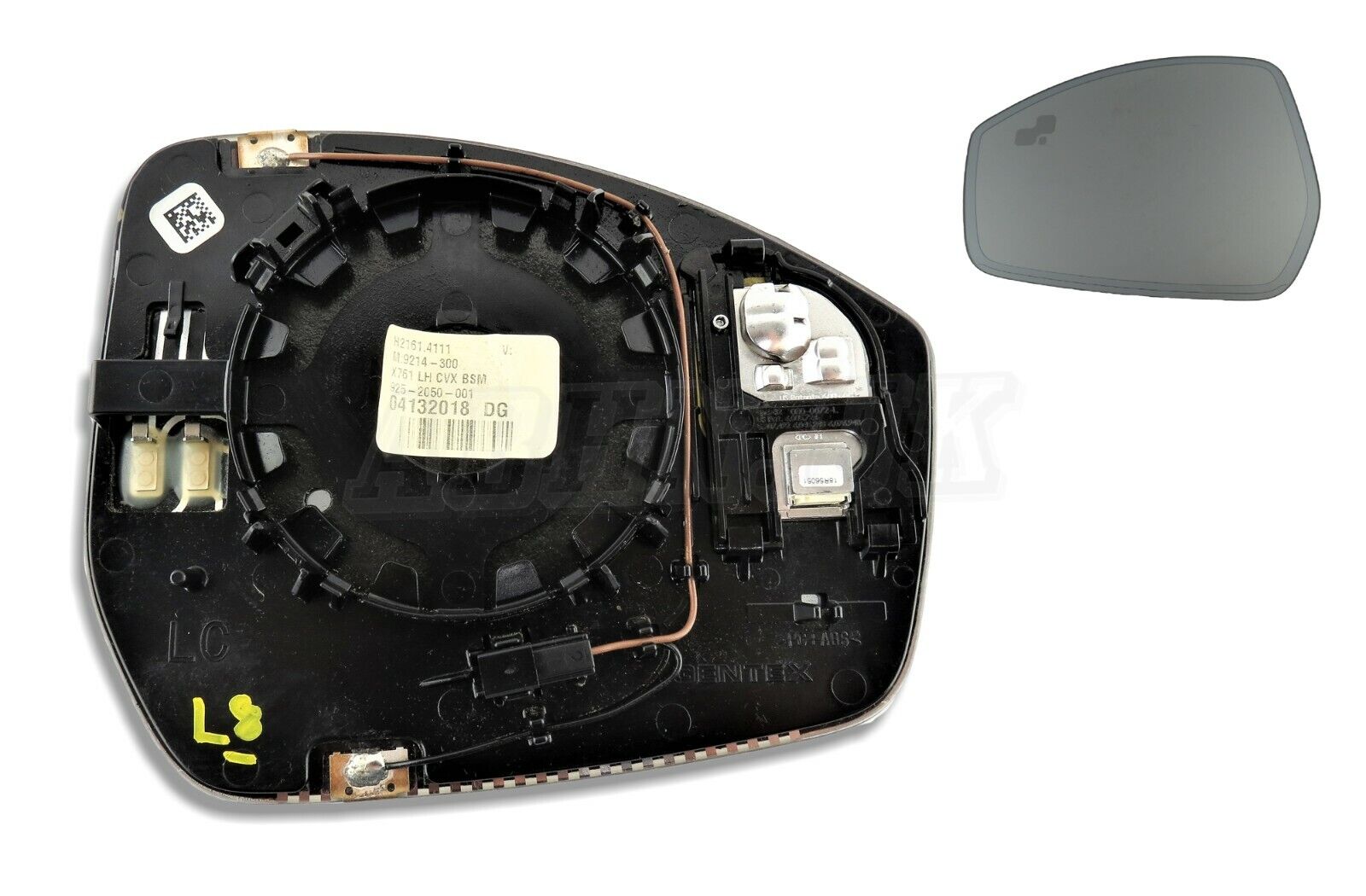 Range Rover Evoque L551 L538 (14-23) CVX Auto Dimming Left Door Mirror Glass+BSM Main Image Range Rover Evoque L551 L538 (14-23) CVX Auto Dimming Left Door Mirror Glass+BSM - Image 1