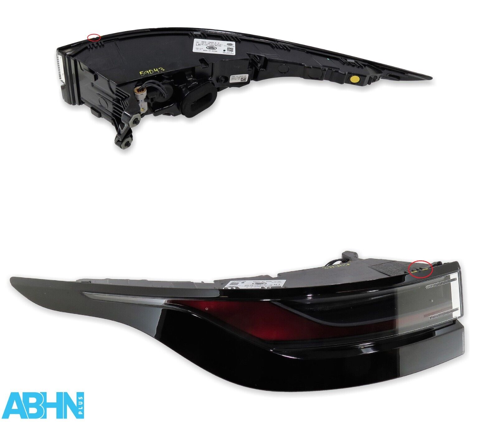 R8D213405AD Range Rover Evoque L551 24MY Left Rear Outer LED Tailgate Light ECE3 Main Image R8D213405AD Range Rover Evoque L551 24MY Left Rear Outer LED Tailgate Light ECE3 - Image 1