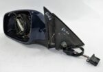 VW Passat B5 (96 - 02) Left Side Electric Door Mirror Solid Dark Blue/ No Glass - Image 2