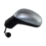 Seat Leon 1P1 Pre-Facelift /05-09 Left Side Electric Door Mirror Silver 5-Wires