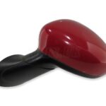 Fiat 500 312 595 695 (2008-2018) Left Side Electric Heated Door Mirror Solid Red