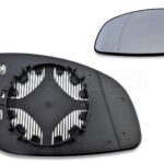 Vauxhall Opel Vectra C Signum /02-09 Left Side Heated Aspheric Door Mirror Glass