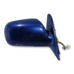 Toyota Corolla E11 (1997-2001) Right Side Electric Heated Wing Mirror Met Blue