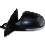 VW Passat B6 3C2 3C5 (05-11) Left Side Electric Heated Door Mirror Met Dark Grey