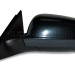 VW Passat B5 (1996-2003) Left Side Electric Heated Door Mirror Met Grey-Green