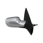 Renault Megane II MK2 /2002-2009 Right Side Manual+Sensor Door Mirror Met Silver