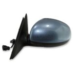 Skoda Fabia 5J /07-14 Left Side Electric Heated Door Mirror 5J2857501BF Met Grey