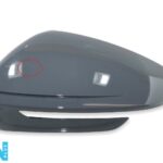 5LB857537 Skoda Enyaq iV Left Side LH Wing Mirror Cover Moonstone Grey A7C