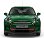 Mini One Cooper LCi2 Genuine Front Facing Bumper Middle Panel BRG IV Green - Image 4
