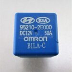 251-Hyundai (2000-2016) Multi-Use 4-Pin Blue Relay Omron 95210-2E000 DC12V 50A - Image 3