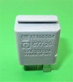 09-Saab 9-3 9-5 (5-Pin) Multi Use Silver-Grey Relay 13100504 12V 10/ 20A 677.20 - Image 3