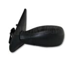 Peugeot 306 1993-2002 Left Side Manual Adjustable Door Mirror Matt Black Grained