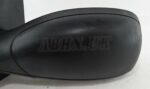 Peugeot 306 1993-2002 Left Side Manual Adjustable Door Mirror Matt Black Grained - Image 2