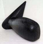 Peugeot 306 1993-2002 Left Side Manual Adjustable Door Mirror Matt Black Grained - Image 3