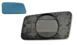 Audi 100 200 V8 Right Side (Driver) Heated Door Mirror Glass Blue (1983-1994)