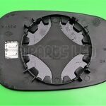 Renault Clio-II Megane-I & Convertible Right Side Heated Door Mirror Glass
