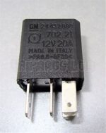 Saab 9-3 93 9-5 9-7X 9-4X 9-3X /4-PIN Black Relay GM 24432680 702.21 20A - Image 3