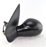 Peugeot 206 02- Left Side Manual Heated Door Mirror Temperature 96480979XT Black