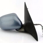Fiat Bravo-I (95-01) Right Side Electric+Temerature Door Mirror Steel Blue