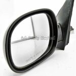 Kia Sedona (99-02) Left Side (Passenger) Power Folding Door Mirror Black - Image 4