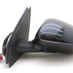 Fiat Stilo (01-08) Left Side (Passenger) Electric Heated Door Mirror Black