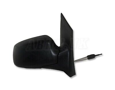 Ford Focus II MK2 /05-07 Right Side Manual Adjustable Door Mirror Black/ Grained Main Image Ford Focus II MK2 /05-07 Right Side Manual Adjustable Door Mirror Black/ Grained - Image 1