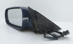 VW Passat B5 (96-02) Left Side (Passenger) Electric Heated Door Mirror Blue - Image 2